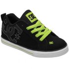 Dc Shoes | Dc Court Graffik Vulc Youth Shoe – Black Soft Lime Black