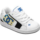 Dc Shoes | Dc Net Youth Shoe – White Yellow Blue