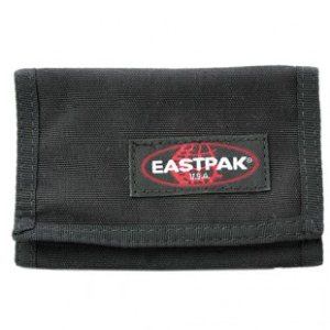 Eastpak Wallet | Eastpak Trifold Canvas Wallet - Black