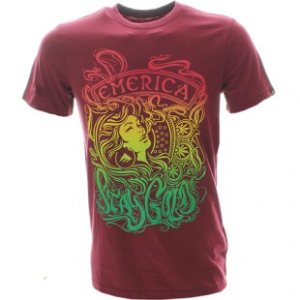 Emerica T Shirt | Emerica Lady Jane Ss T Shirt - Burgundy