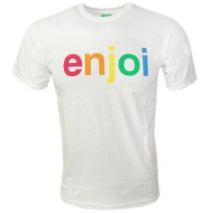 Enjoi T Shirt | Enjoi Spectrum T Shirt - White