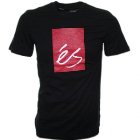 Es T Shirt | Es Mainblock 10 Ss T Shirt - Black Red