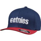 Etnies Hat | Etnies Corporate 3 Flexfit Hat - Navy Red