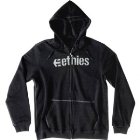 Etnies Hoody | Etnies Corporate Zip Fleece Hoody - Black Black
