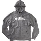 Etnies Hoody | Etnies Corporate Zip Fleece Hoody - Grey Heather