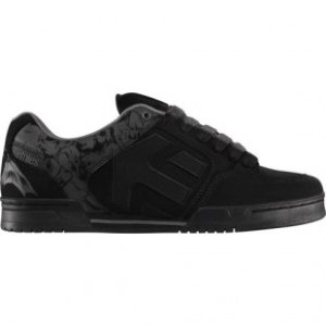 Etnies Shoe | Etnies Deegan Charter Shoe - Black Black Grey