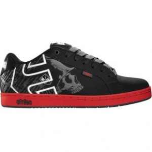 Etnies Shoe | Etnies Metal Mulisha Fader Shoe - Black Grey White