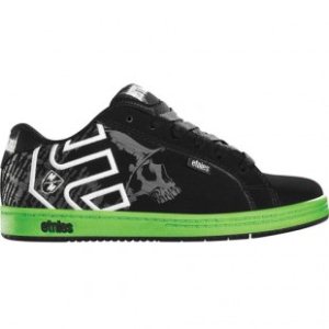 Etnies Shoes | Etnies Kids Metal Mulisha Fader Shoe - Black White Green