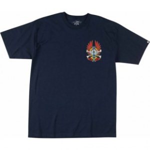 Etnies T-Shirt | Etnies 86 Heritage Ss T-Shirt - Harbour Blue