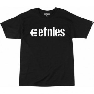 Etnies T-Shirt | Etnies Corporate 10 Ss T-Shirt - Black