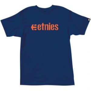 Etnies T-Shirt | Etnies Corporate 10 Ss T-Shirt - Harbor Blue
