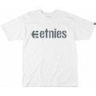 Etnies T-Shirt | Etnies Corporate 10 Ss T-Shirt - White Grey