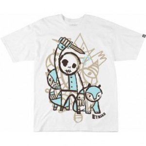 Etnies T-Shirt | Etnies Creep Crew Ss T-Shirt - White