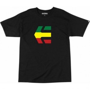 Etnies T-Shirt | Etnies Icon Fill 2 Ss T-Shirt - Black