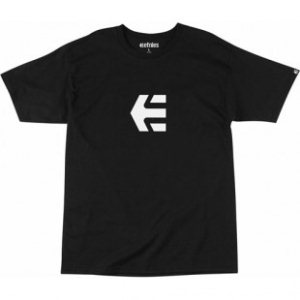 Etnies T-Shirt | Etnies Icon Mid 10 Ss T-Shirt - Black