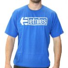 Etnies T-Shirt | Etnies Stencil Box Ss T-Shirt - Royal