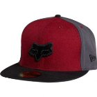 Fox Racing Cap | Fox Check Mate New Era Hat - Cardinal