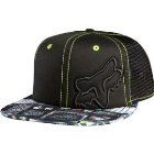 Fox Racing Cap | Fox Monitors Snapback Hat - Black Green
