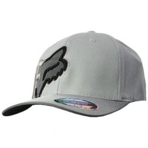 Fox Racing Cap | Fox Oxford Flexfit Hat - Grey