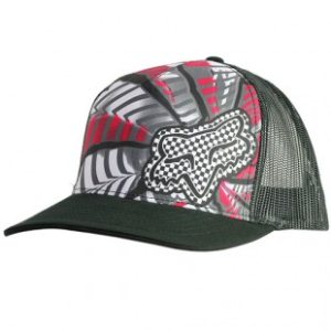 Fox Racing Cap | Fox Shattered Snapback Hat - Black