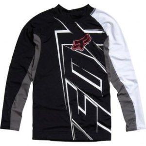 Fox Racing Rashguard | Fox Big Time Ls Rashguard - Black