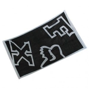 Fox Racing Towel | Fox Stacked Towel - Black