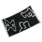 Fox Racing Towel | Fox Stacked Towel – Black
