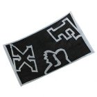 Fox Racing Towel | Fox Stacked Towel – Black