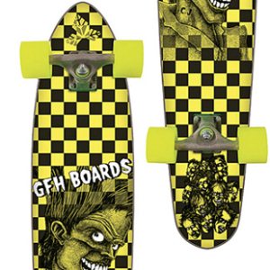 Gfh Longboards | Gfh Full Nelson Pro Board - Yellow Punk