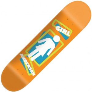 Girl Deck | Girl Scramble Og Brian Anderson Deck - Orange