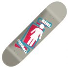 Girl Deck | Girl Scramble Og Mike Carroll Deck - Grey