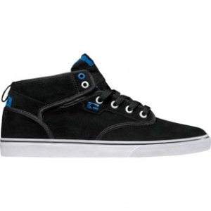 Globe Shoes | Globe Motley Mid Shoes - Black Blue White