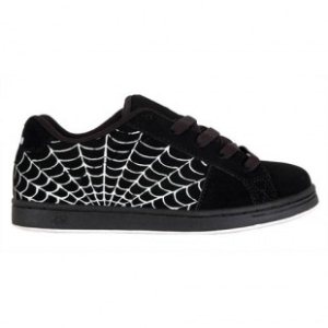 Globe Shoes | Globe Shift Kids Shoes - Black ~ White ~ Spider