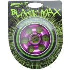 Grit Scooter Wheels | Grit Alloy Core Black Max Drilled Wheel - Purple