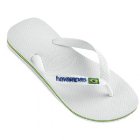 Havaianas Sandals | Havaianas Brasil Logo Flip Flops - White