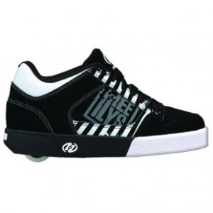 Heelys Shoes | Heelys Caution Shoes - Black White Grey