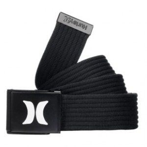 Hurley Belt | Hurley One And Only Iconic Web Belt - Black