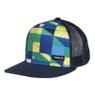 Hurley Cap | Hurley Boardshort Print Trucker Cap - Legacy Navy