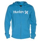 Hurley Hoody | Hurley One And Only Zip Hoody - Cyan