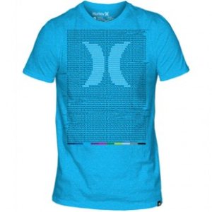 Hurley T Shirt | Hurley Code T-Shirt - Heather Cyan