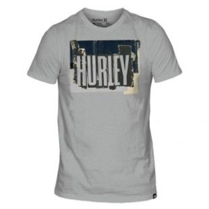 Hurley T Shirt | Hurley Cover Me Up T-Shirt - Heather Grey