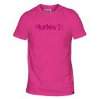 Hurley T Shirt | Hurley One And Only Color Bar T-Shirt - Heather Magenta