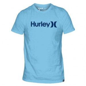 Hurley T Shirt | Hurley One And Only Core T-Shirt - Light Blue