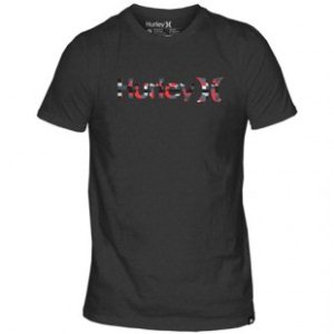 Hurley T Shirt | Hurley One And Only Geo T-Shirt - Heather Black