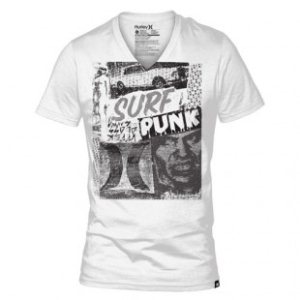 Hurley T Shirt | Hurley Surf Punk T-Shirt - White