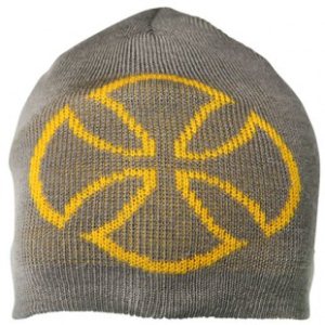 Independent Beanie | Independent Big Cross Beanie - Charcoal