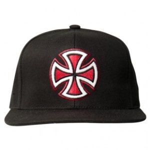 Independent Cap | Independent Painted Cross Cap - Black