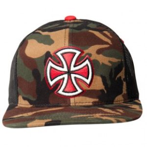 Independent Cap | Independent Painted Cross Cap - Camo