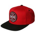 Independent Caps | Independent 78 Classic Cap - Cardinal Red Black