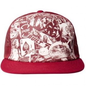 Independent Caps | Independent Controlled Chaos Cap - Red